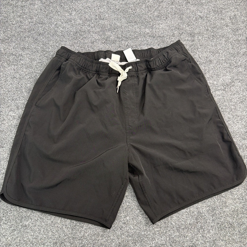 Fair Harbor Swim Trunks Men Size 2XL Dark Gray Liner Pockets Stretch Comfy